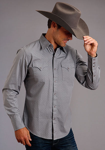 Men's Stetson Snap Front Shirt #11-001-0425-5018GY