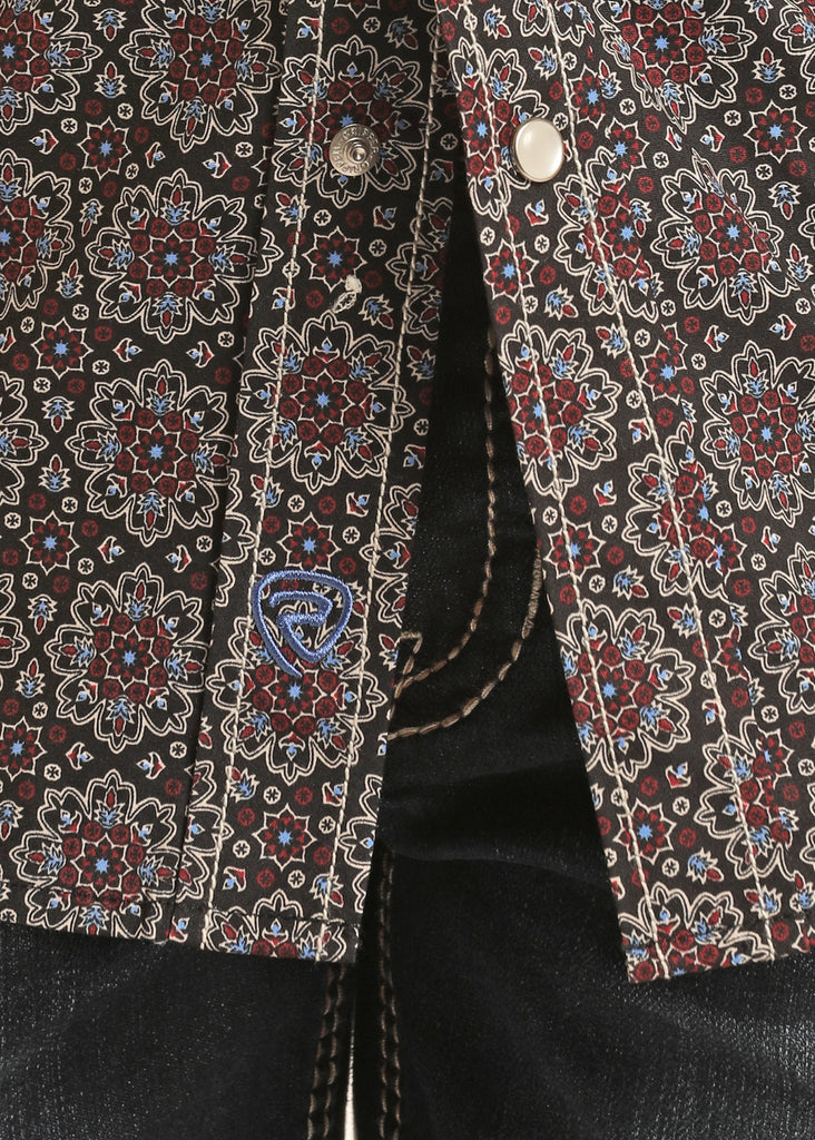 Boy's Rock & Roll Cowboy Snap Front Shirt #RRBSOSRZ1H