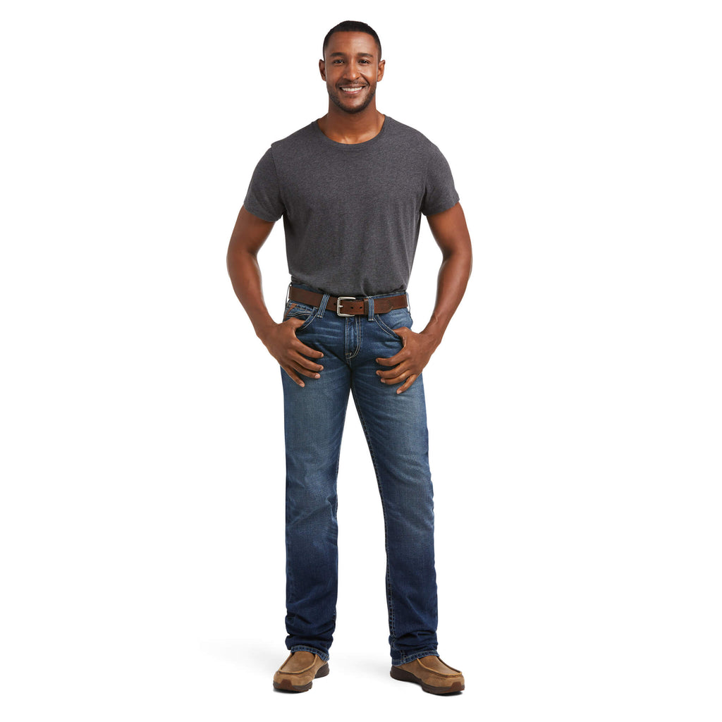 Men's Ariat M7 Rocker Stretch 3D Grafton Straight Jean #10036876