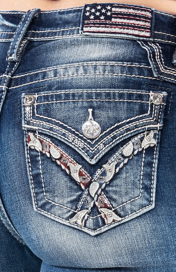 Women's Miss Me Bootcut Jean #M3444B70