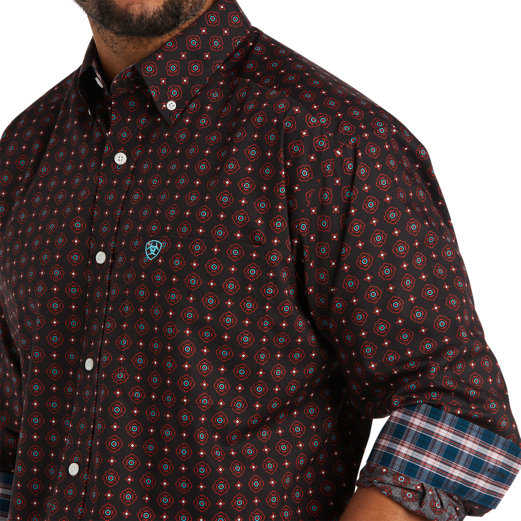 Men's Ariat Wrinkle Free Vaso Classic Fit Button Down Shirt #10037986-C