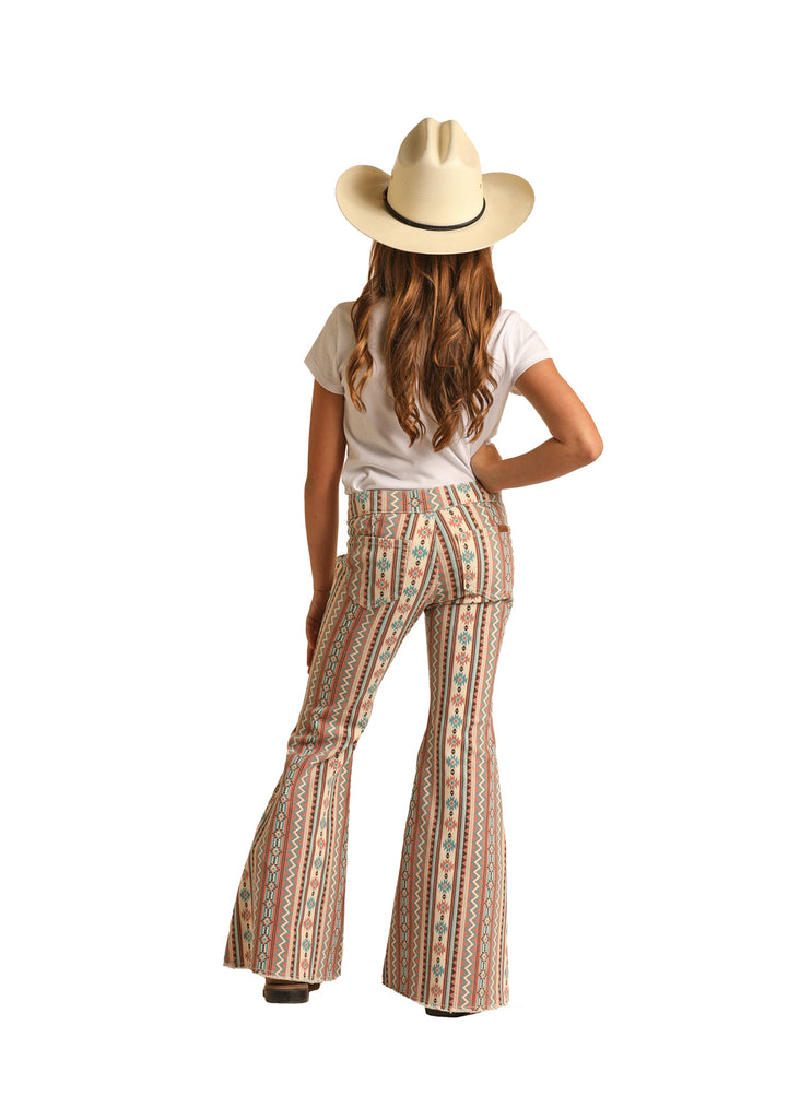 Girl’s Rock & Roll Cowgirl Bell Bottom Jean #RRGD7PR0RY