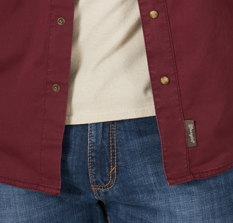 Men's Wrangler Retro Premium Snap Front Shirt #112318871X