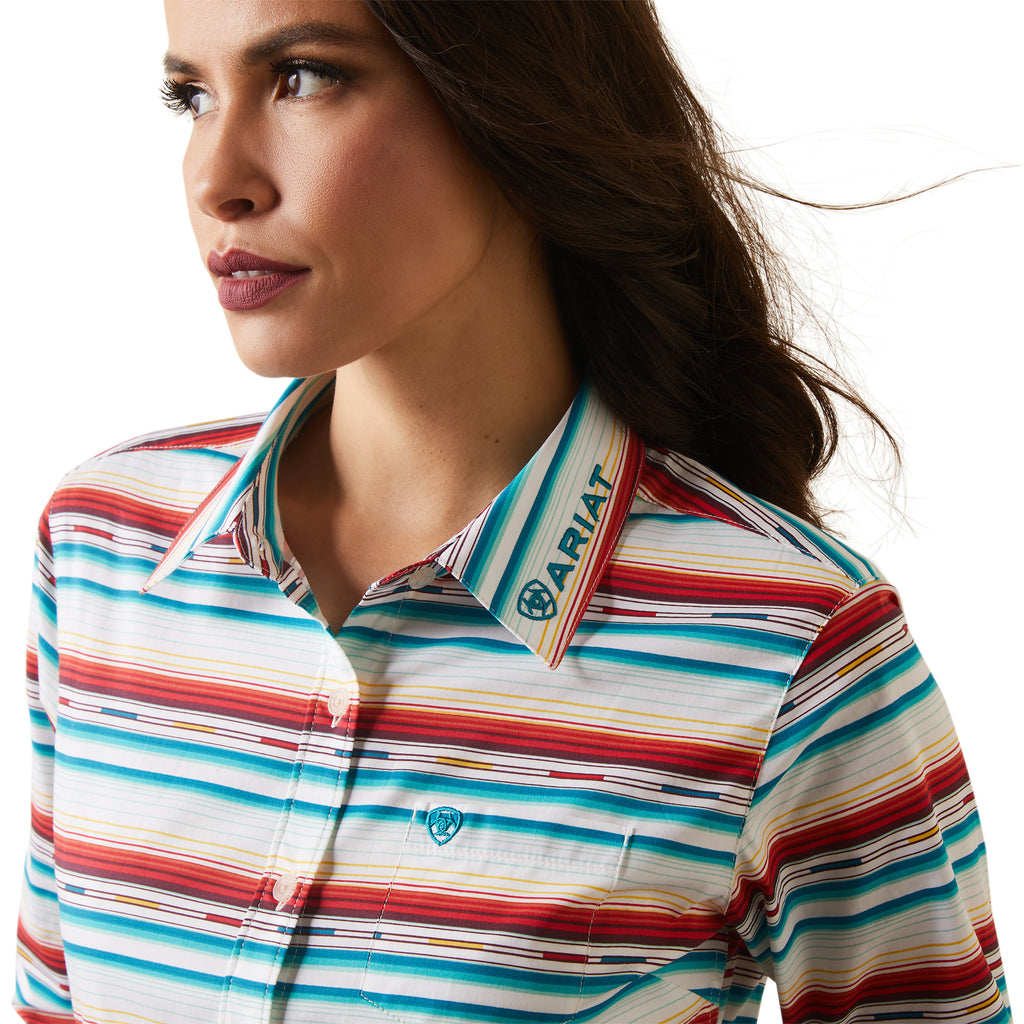 Women's Ariat Kirby Rosa Button Down Shirt #10043551-C