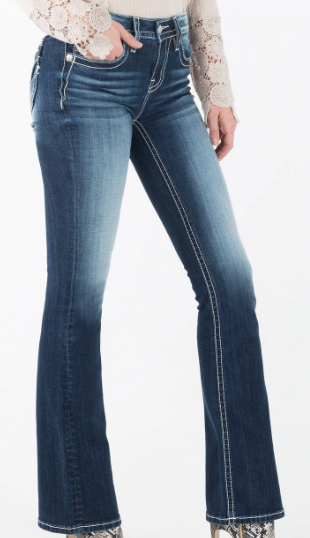 Women's Miss Me Inner Glimpse Bootcut Jean #M3810B