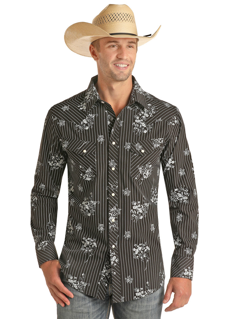 Men's Rock & Roll Cowboy Snap Front Shirt #RRMSOSRZ7I