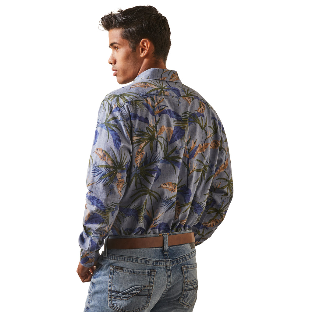 Men's Ariat Paradise Palm Button Down Shirt #10043710