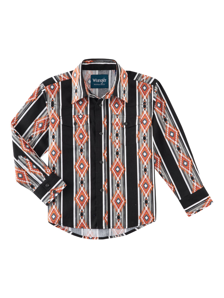 Wrangler aztec shirt best sale mens