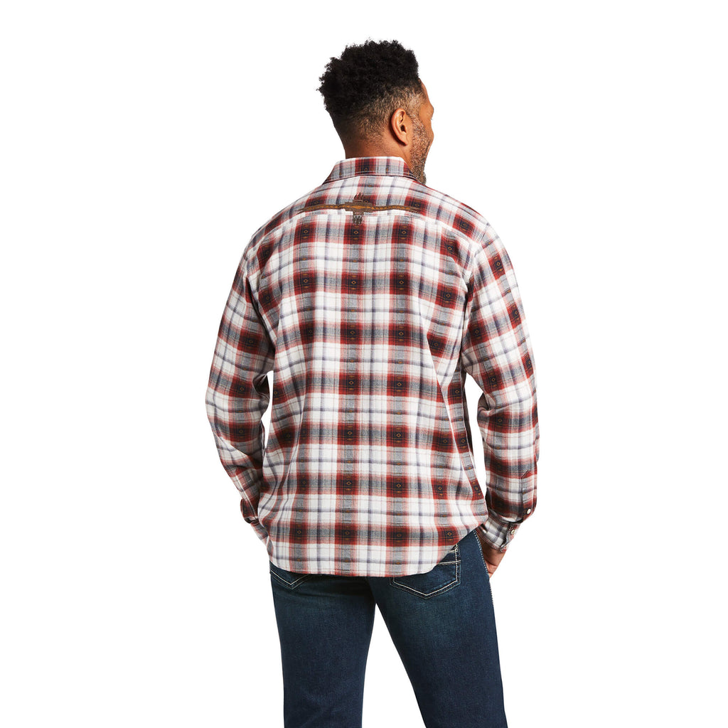 Men's Ariat Hayne Retro Fit Snap Front Shirt #10039279-C