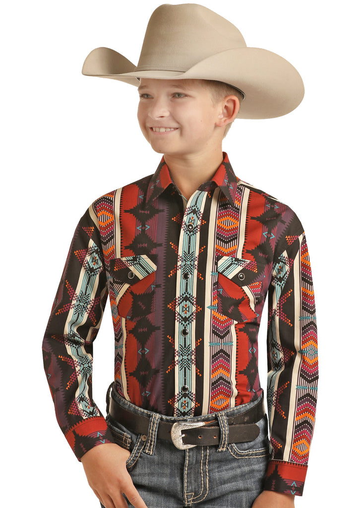 Boy's Panhandle Snap Front Shirt #PSBSOSRZ20
