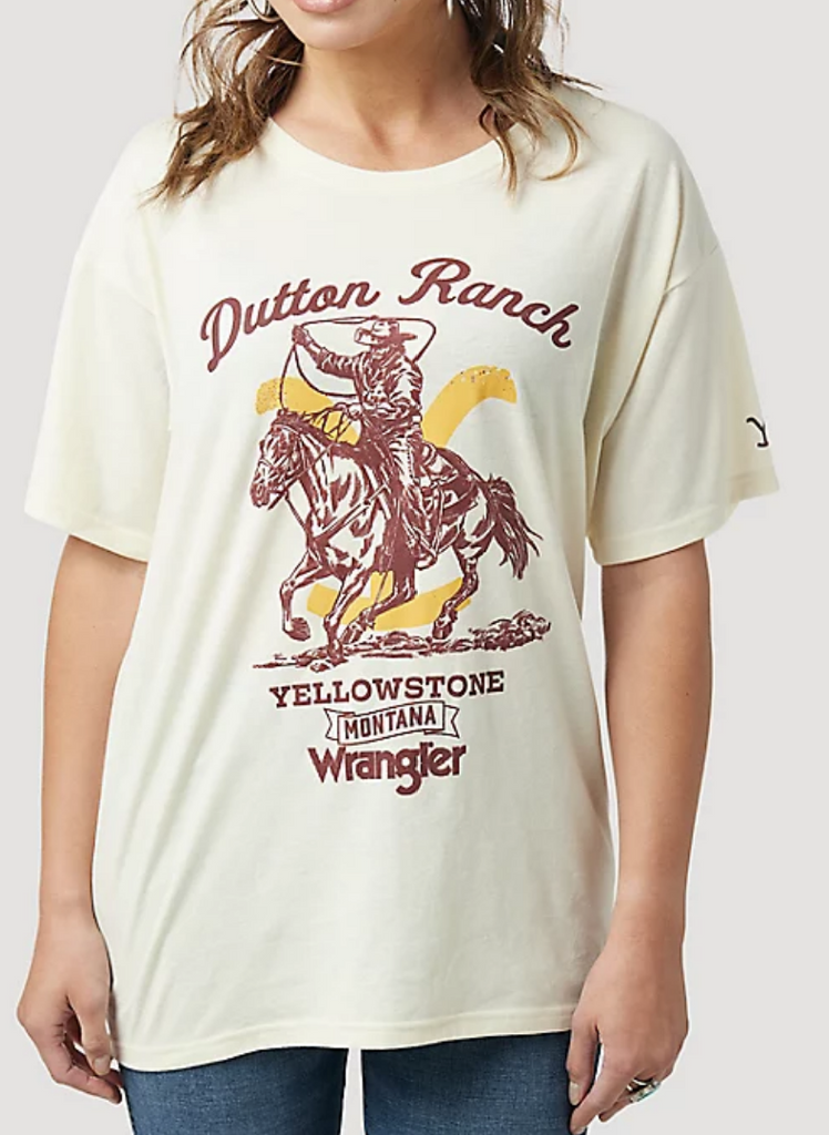 Women's Wrangler Yellowstone Oversized T-Shirt #112323597
