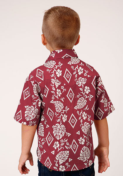 Boy's Roper Snap Front Shirt #03-031-0064-4040
