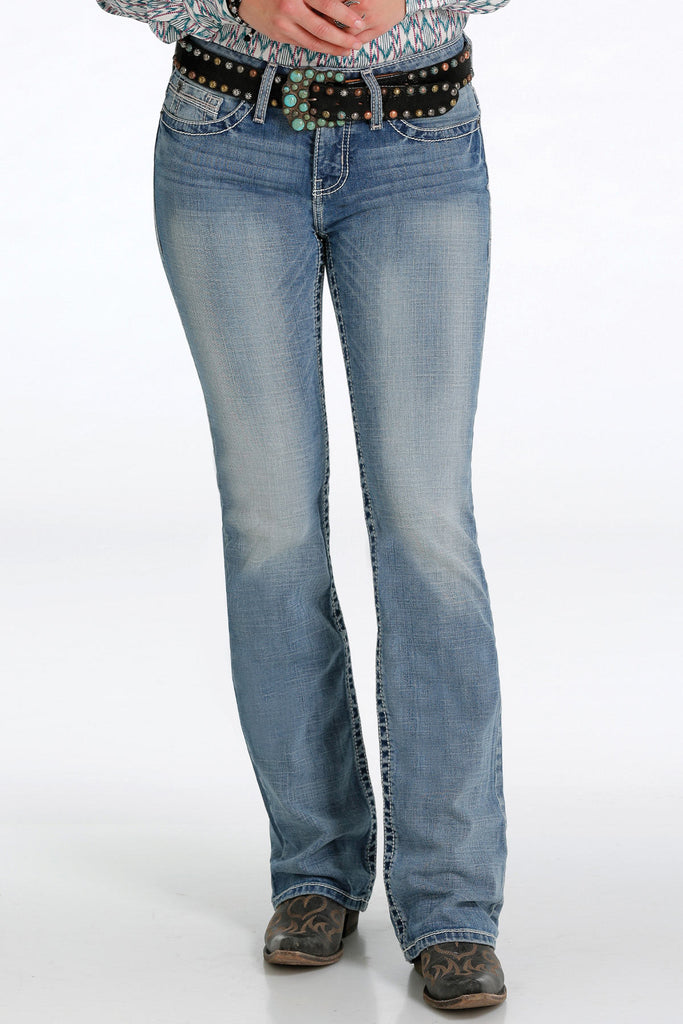 Women's Cruel Girl Slim Bootcut Hannah Jean #CB19654071