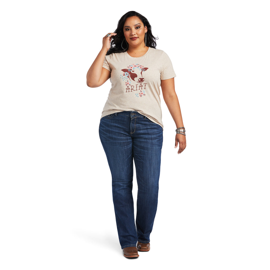 Women's Ariat REAL Moo T-Shirt #10040627X