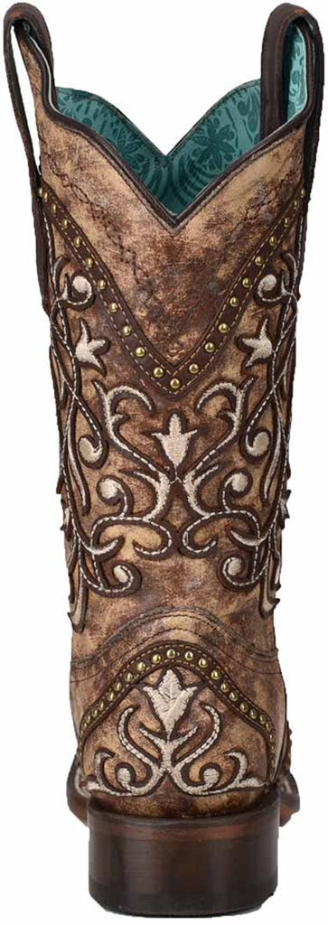 Women's Corral Brown Embroidered Boot #A4164-C