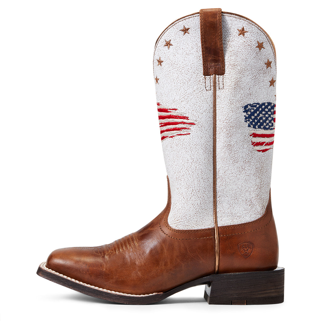 Women's Ariat Circuit Patriot Western Boot #10040400-C