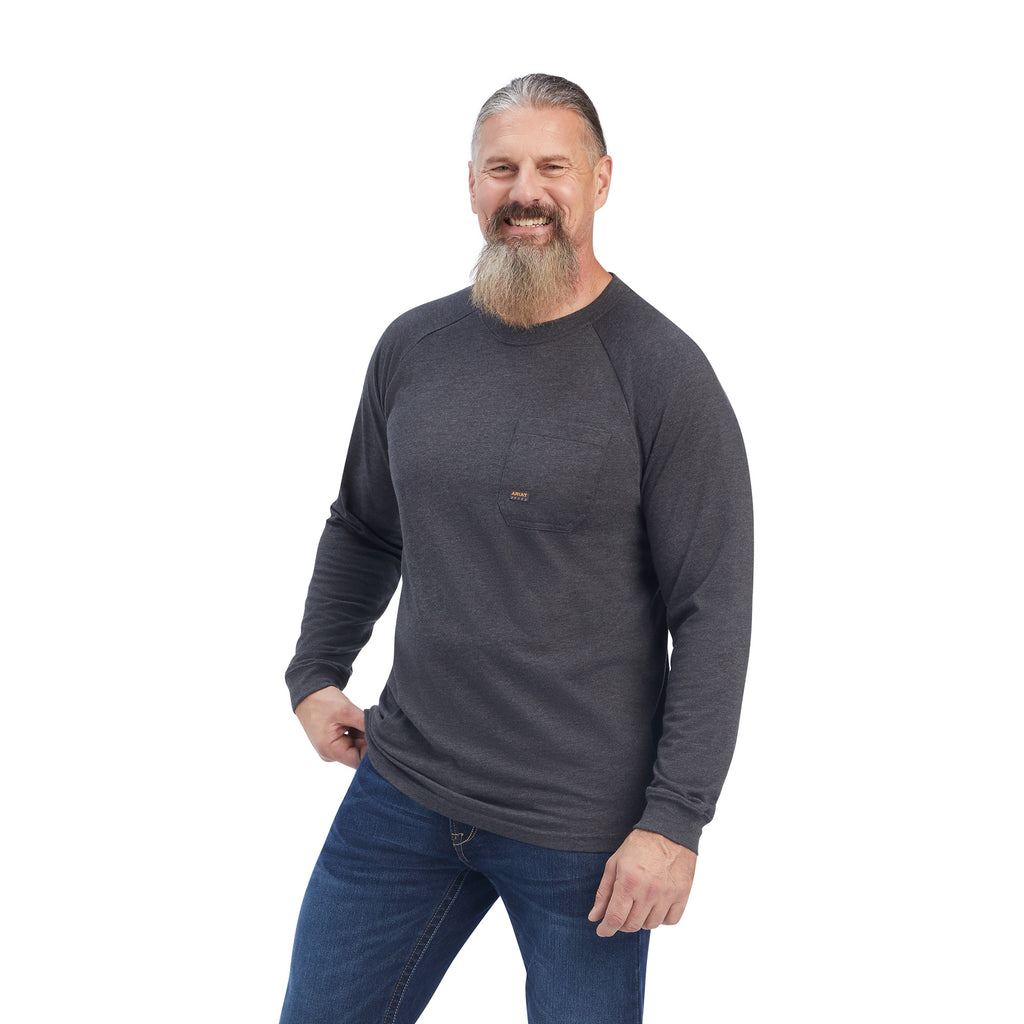Men's Ariat Rebar Cotton Strong Roughneck Graphic T-Shirt #10041588