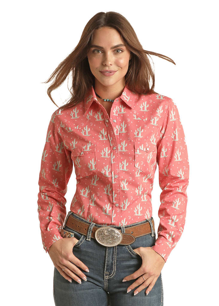 Women's Red Label Snap Front Shirt #JWN2S02577
