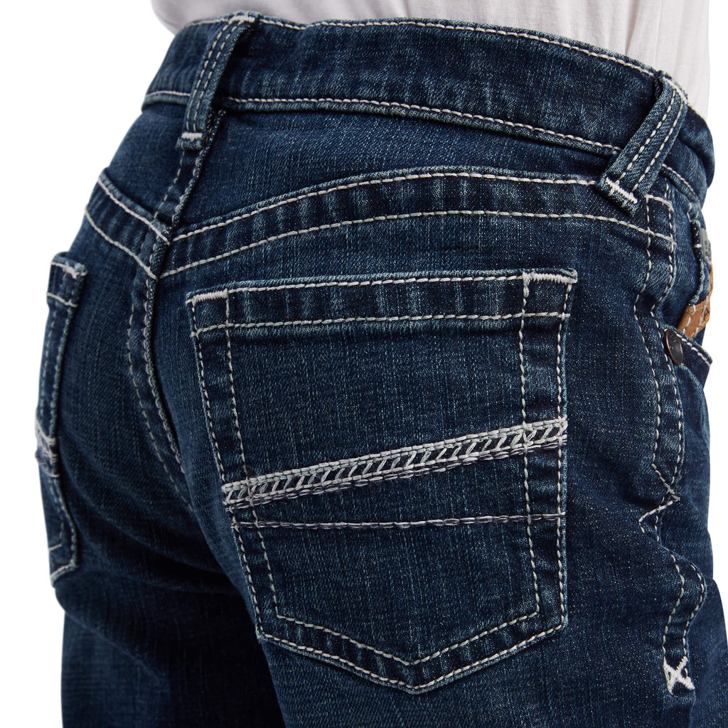 Boy's Ariat B4 Relaxed Hugo Bootcut Jean #10042201