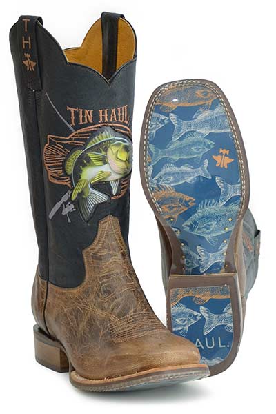Men's Tin Haul Wallhanger Western Boot #14-020-0077-0460BR-C