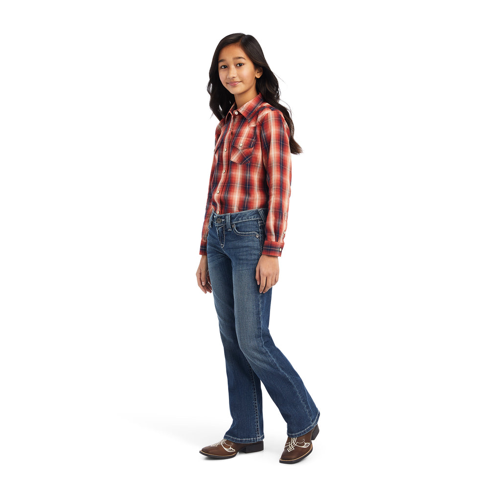 Girl's Ariat REAL Snap Front Shirt #10041653