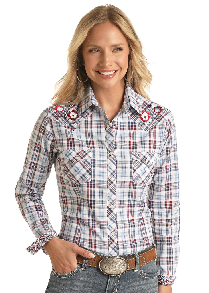 Women's Rock & Roll Cowgirl Snap Front Shirt #RSWSOSRZD8
