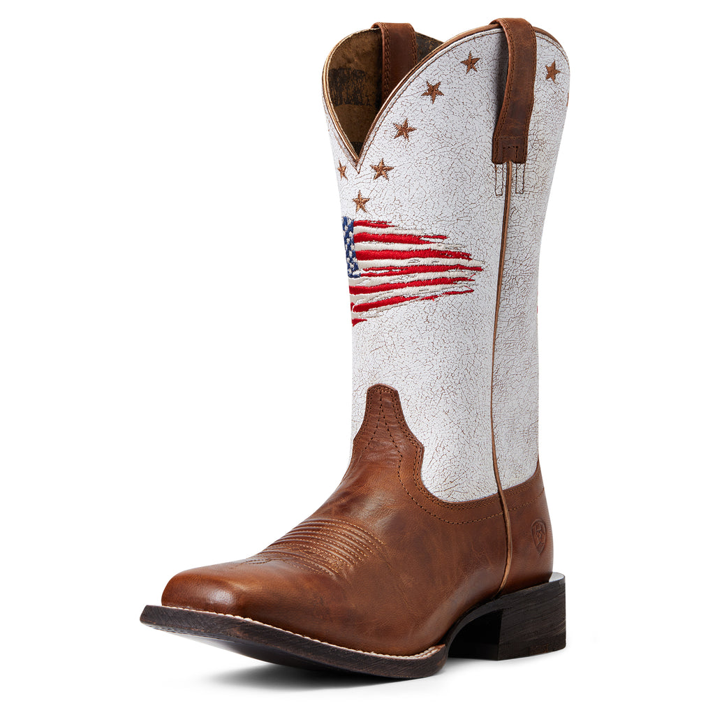 Women's Ariat Circuit Patriot Western Boot #10040400-C