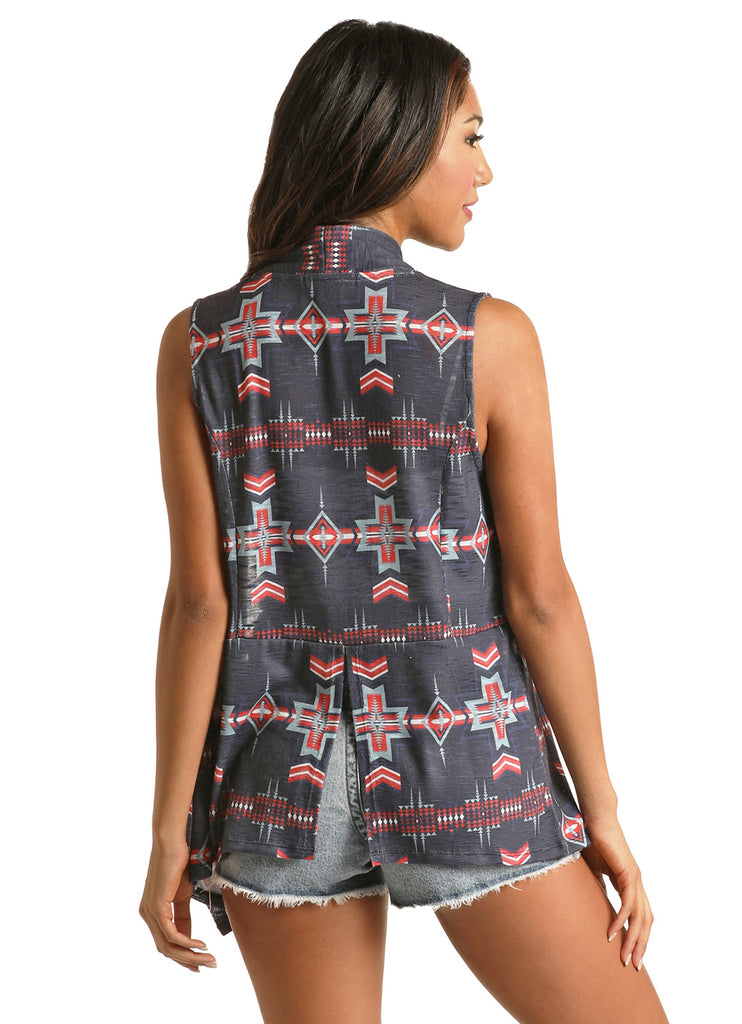 Women's Rock & Roll Cowgirl Vest #RRWT98RZNR