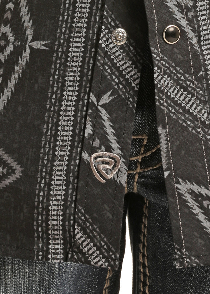 Boy's Rock & Roll Cowboy Snap Front Shirt #RRBSOSRZ1A-C