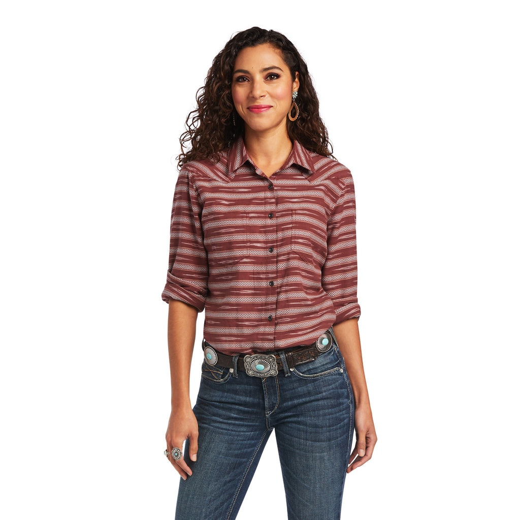 Women's Ariat R.E.A.L. Billie Jean Long Sleeve Shirt #10040603-C