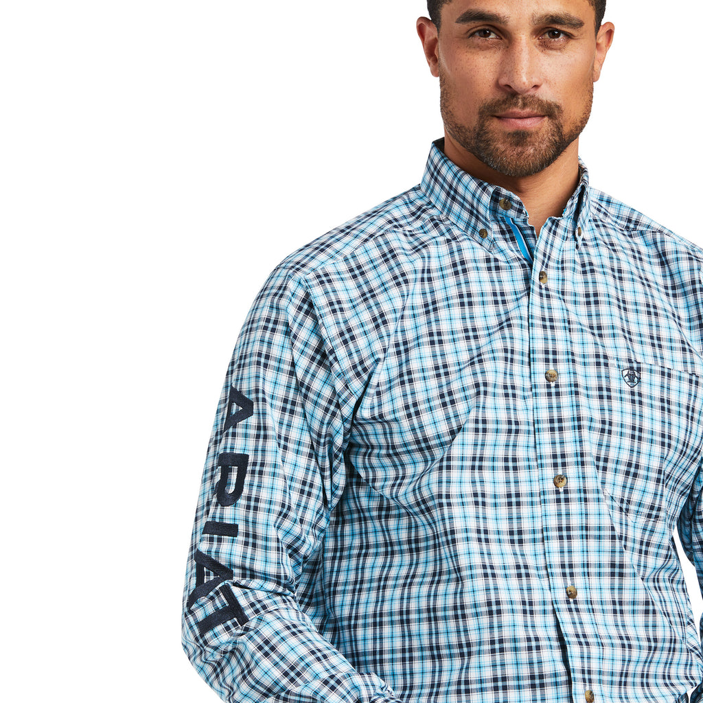 Men's Ariat Pro Series Team Synclair Classic Fit Button Down Shirt #10039244X-C (Big and Tall)
