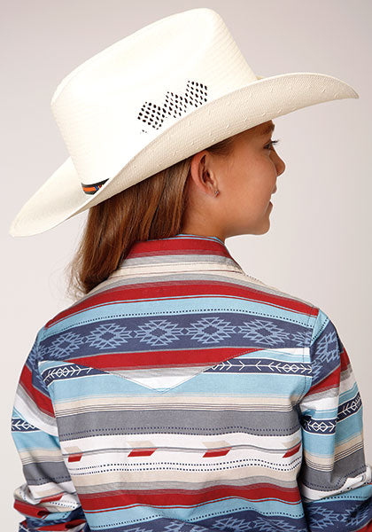 Girl's Roper Snap Front Shirt #03-080-0067-4019MU