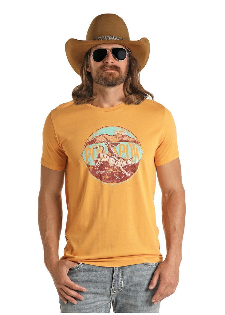 Men's Rock & Roll Cowboy Dale Brisby T-Shirt #P9-3366