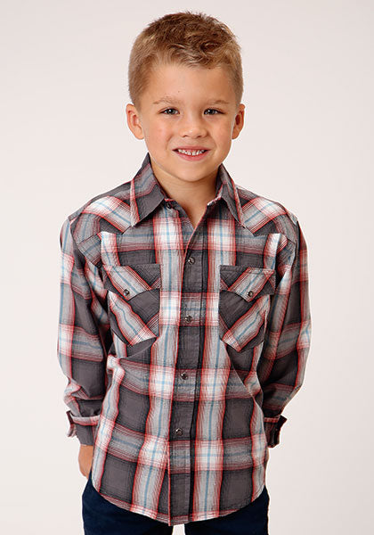 Boy's Roper Snap Front Shirt #03-030-0062-4031