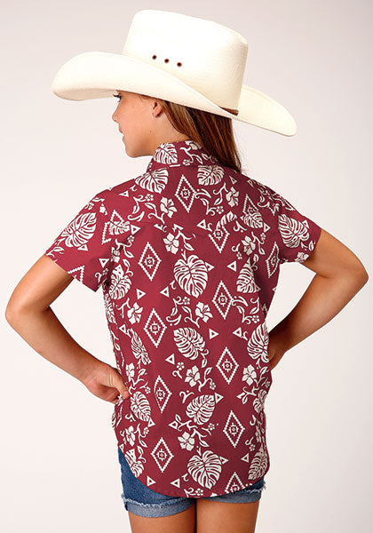 Girl's Roper Snap Front Shirt #03-081-0064-4040