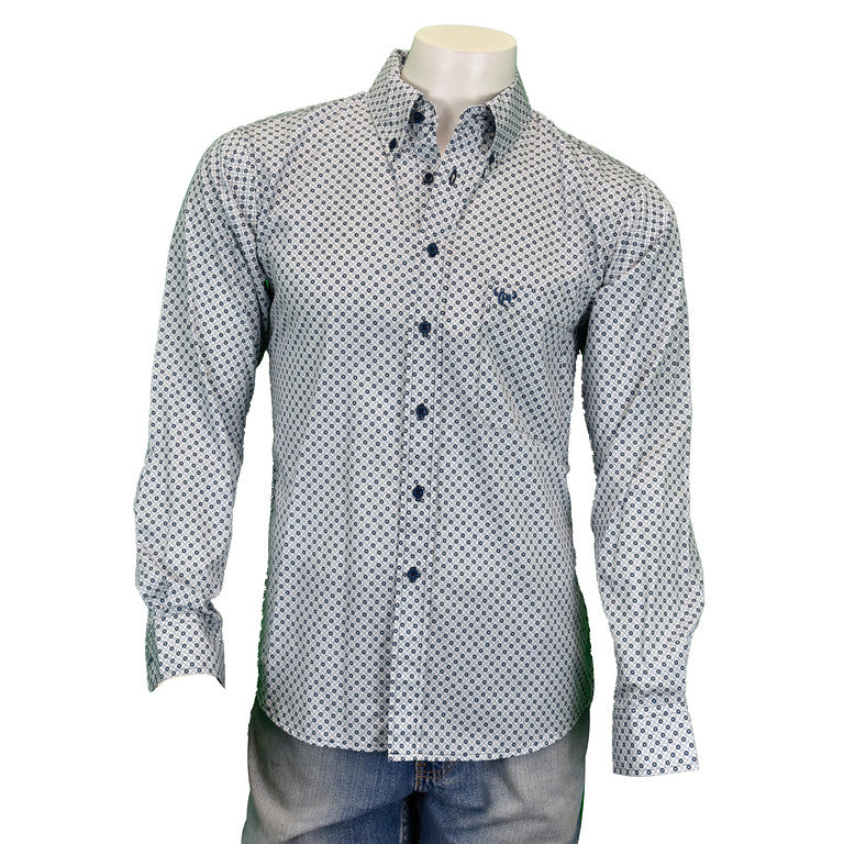 Men's Cowboy Hardware Button Down Shirt #125465
