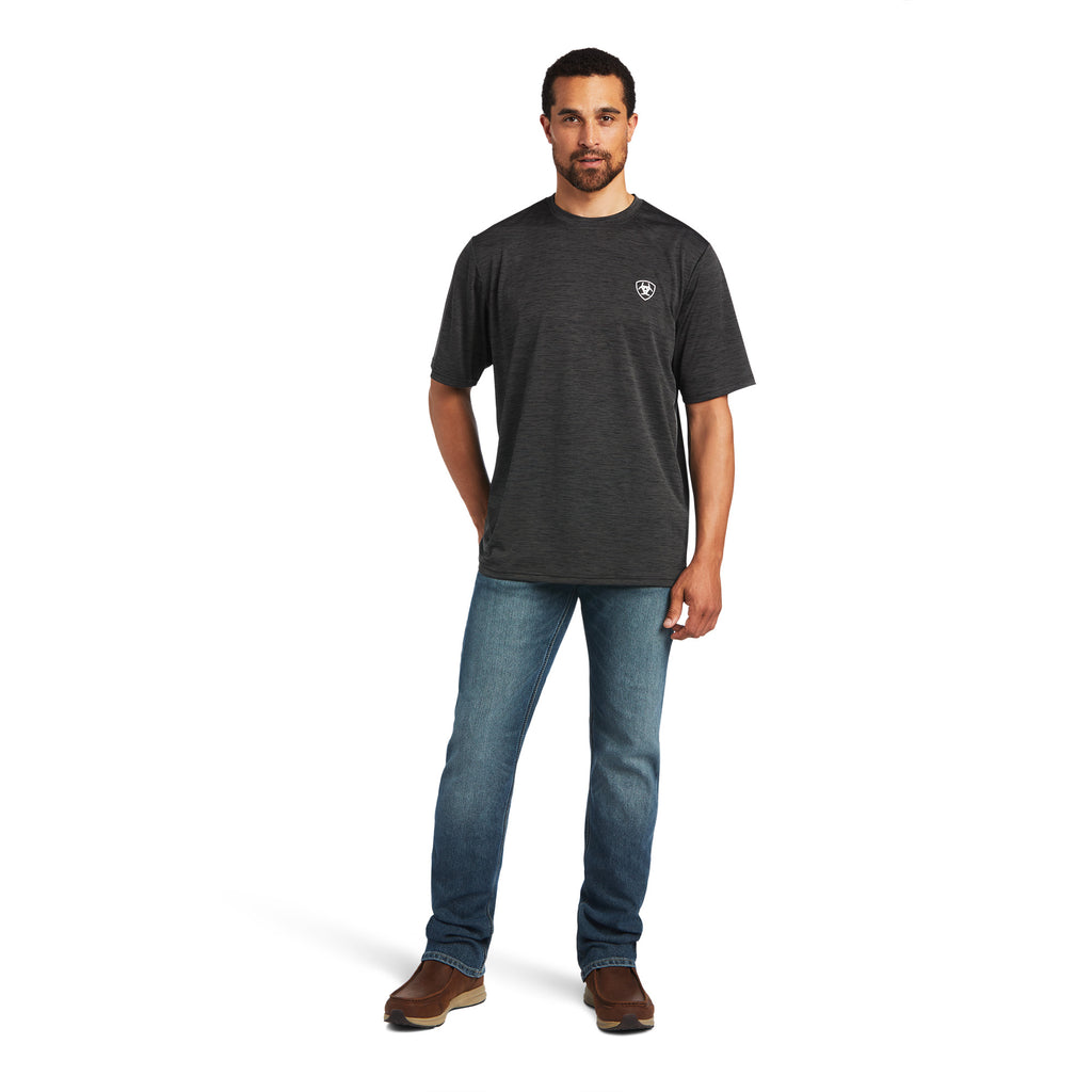 Men's Ariat Charger Vertical Flag T-Shirt #10040632