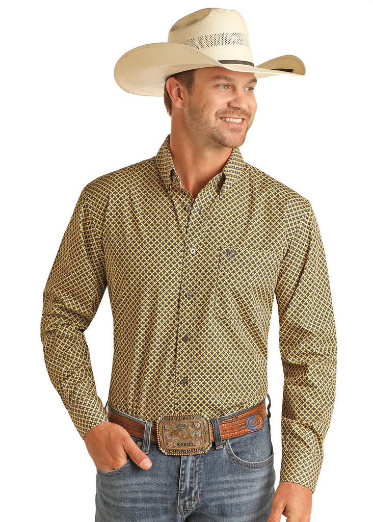 Men's Panhandle Button Down Shirt #PSMSODRZ6J-C