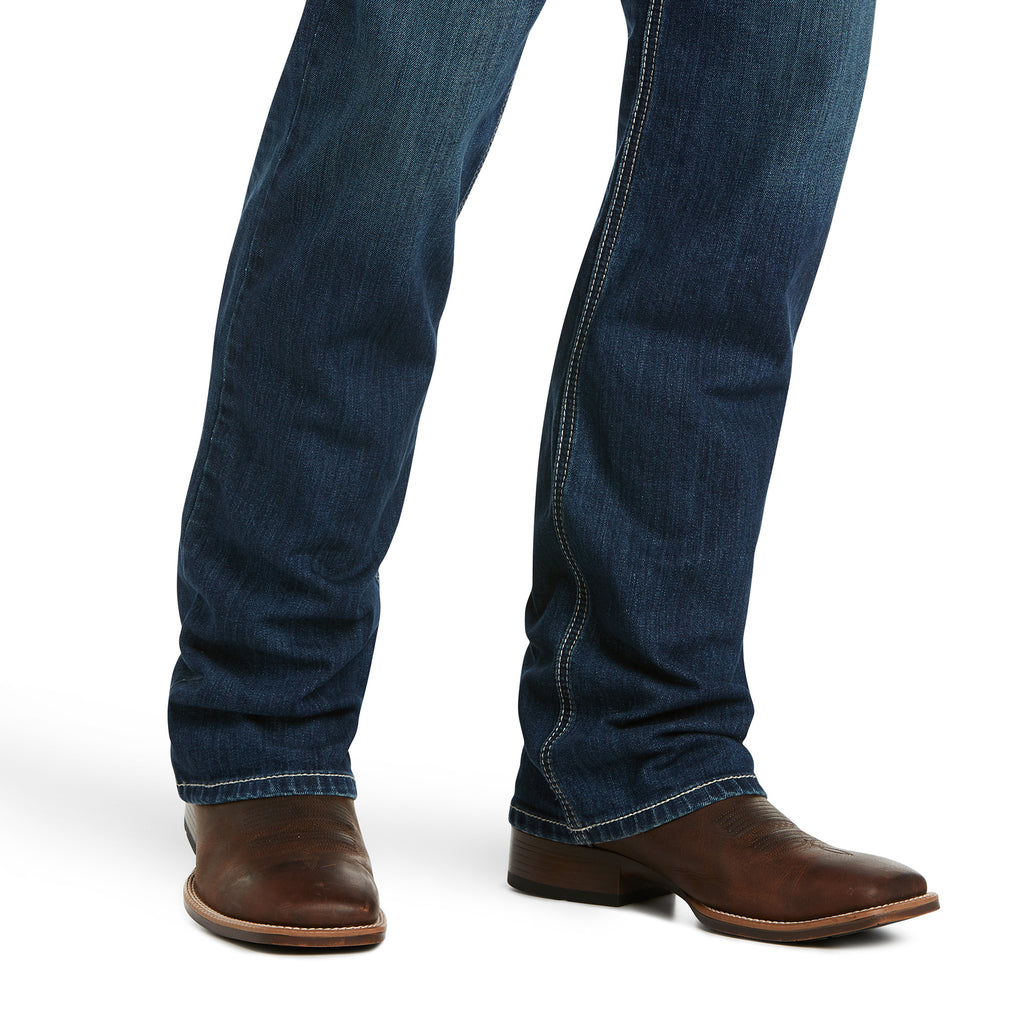 Men's Ariat M4 Bragg Relaxed Boot Cut Jean #10034630-C