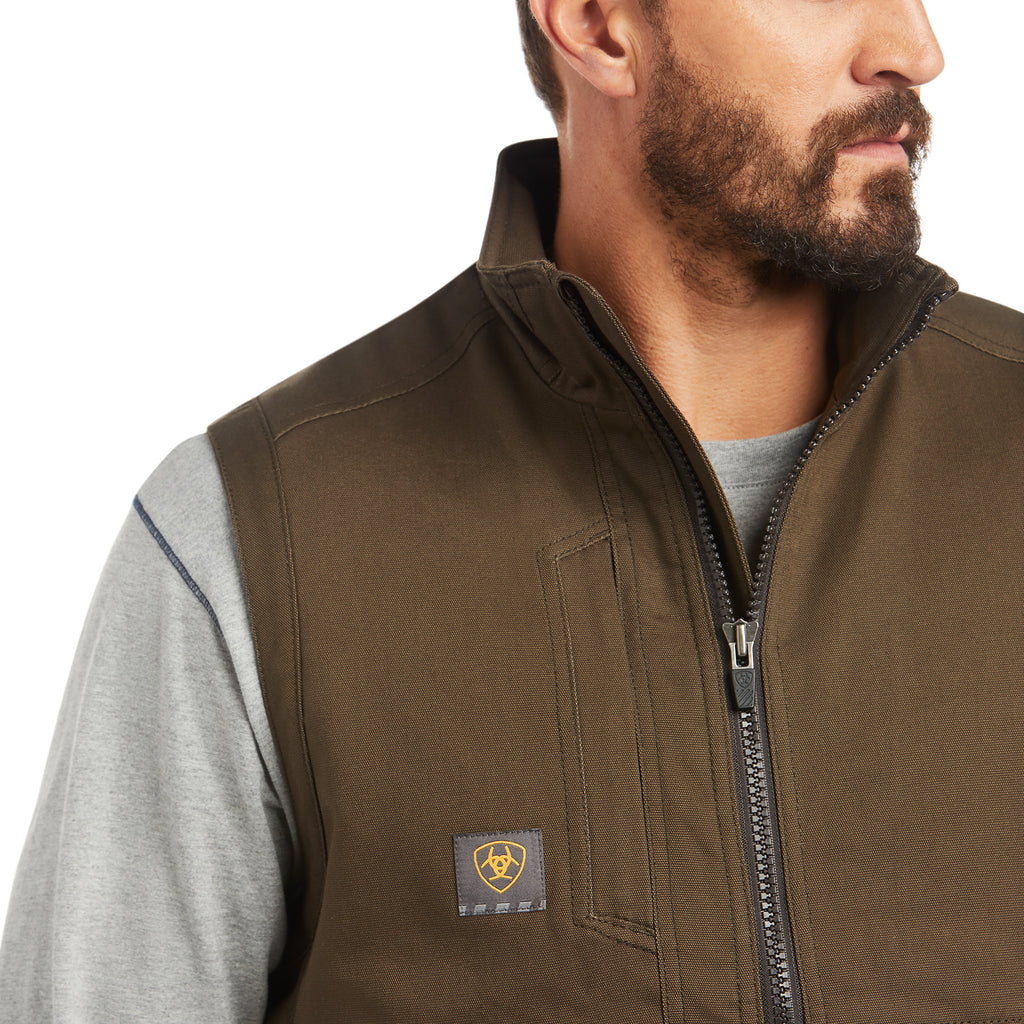 Men's Ariat Rebar DuraCanvas Vest #10027851