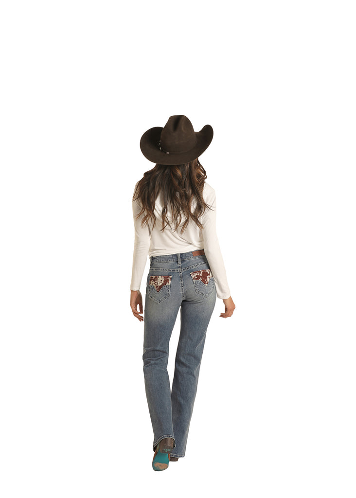 Women's Rock & Roll Cowgirl Boyfriend Fit Jean #W2-2714