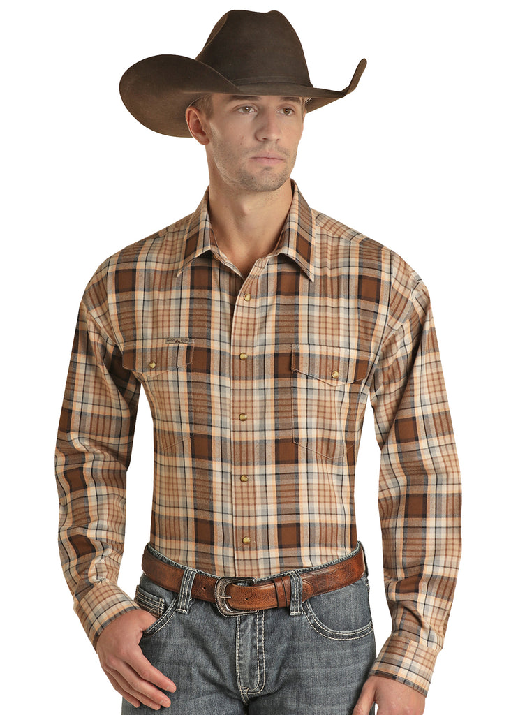 Men’s Powder River Snap Front Shirt Jacket #DXN2S01699