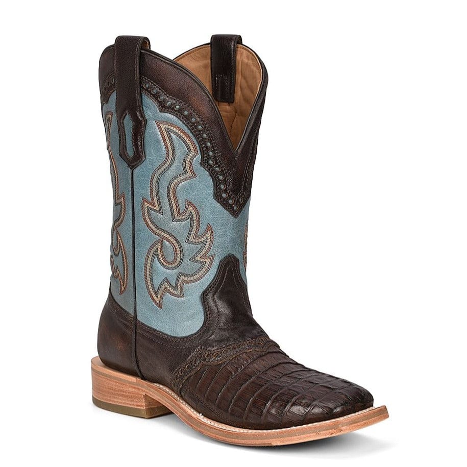 Men's Corral Chocolate Caiman Western Boot #A4286