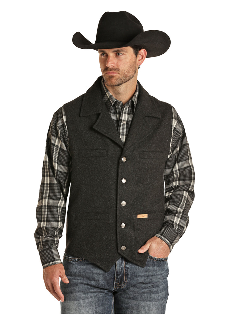 Men's Powder River Wool Vest #98T1176