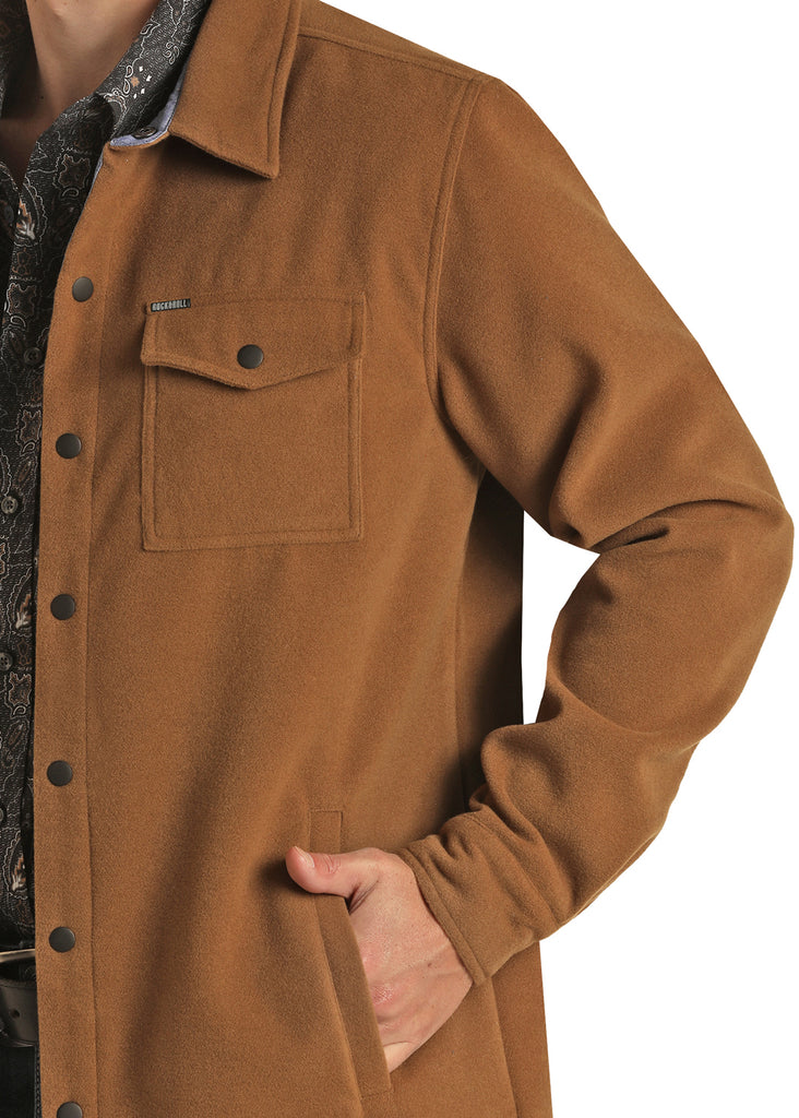 Men's Rock & Roll Cowboy Shirt Jacket #RRMO92RZWK