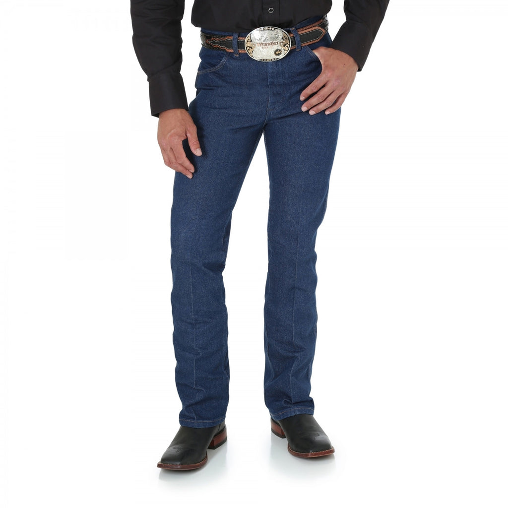 Men's Wrangler Boot Cut Slim Fit Jean #935NAV (Big and Tall)