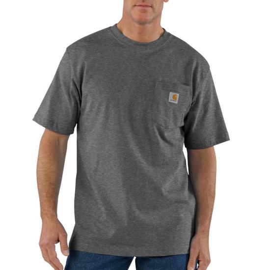 Men's Carhartt Loose Fit Heavyweight Pocket T-Shirt #K87