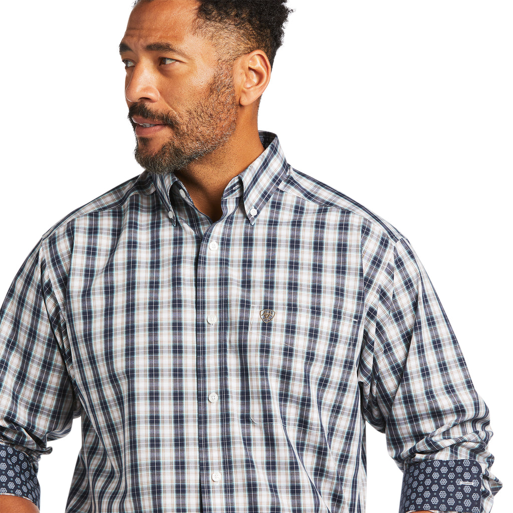 Men's Ariat Wrinkle Free Dereck Classic Fit Button Down Shirt #10039691-C