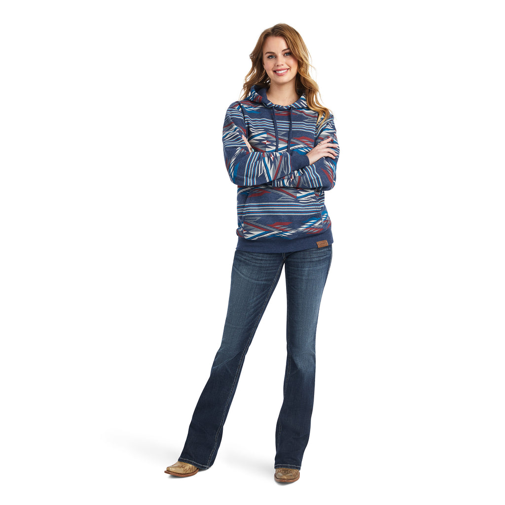 Women's Ariat All Over Print Chimayo Hoodie #10042137-C