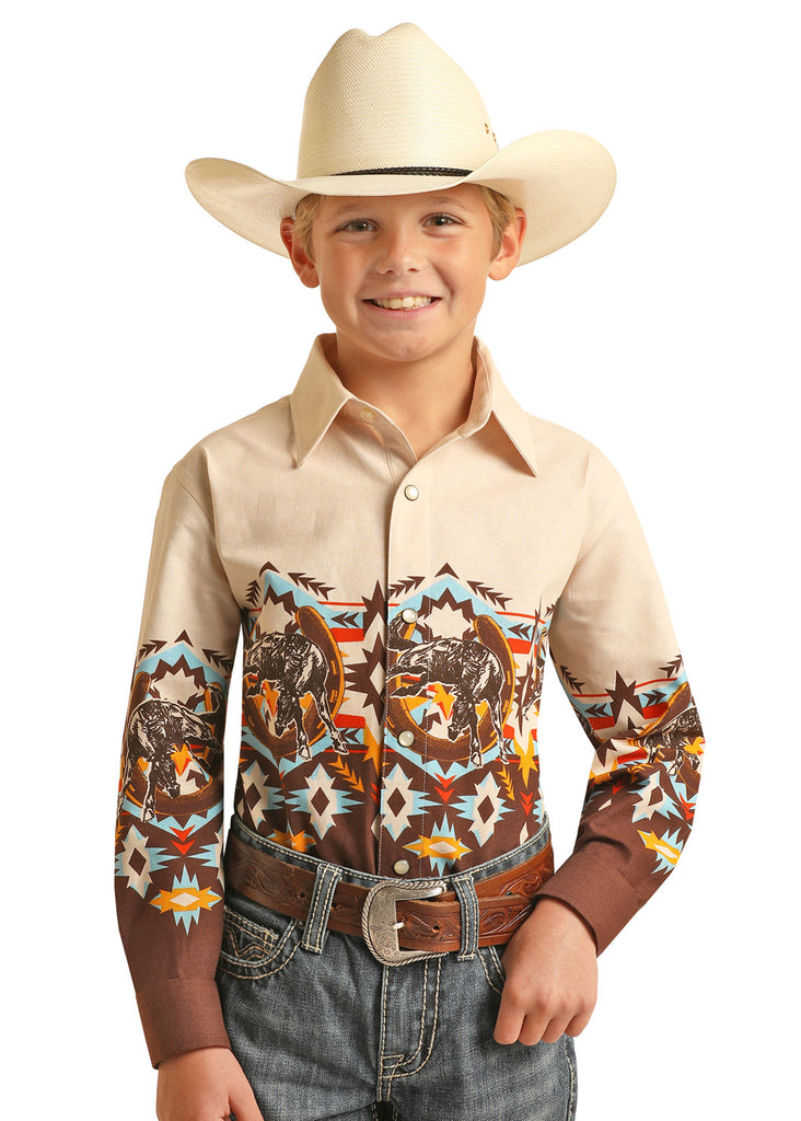 Boy's Panhandle Snap Front Shirt #PHBSOSRZ5Y